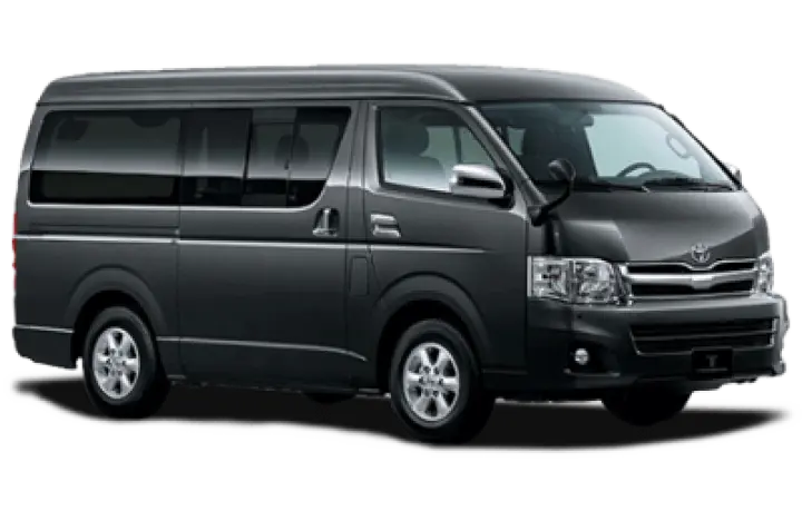 Sewa Toyota Hiace tugu